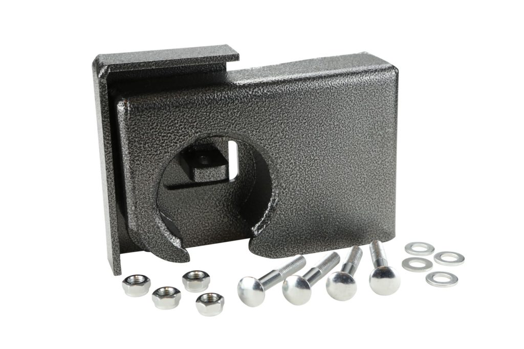 Powder Coated Puck lockbox with lock Independent Cargo Container