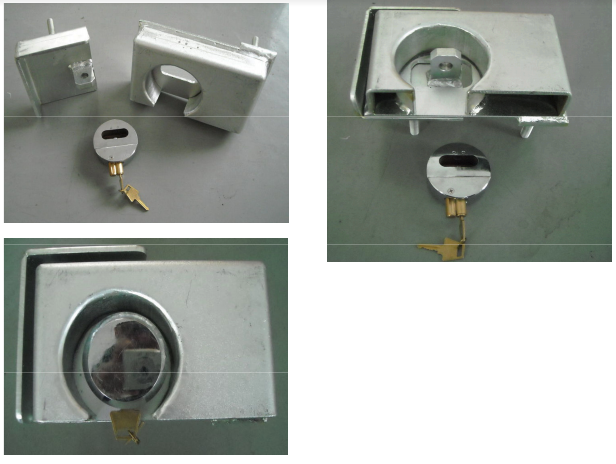 HD Bolt on Shipping Container Security Lock Box With a Free Puck Lock & Template 
